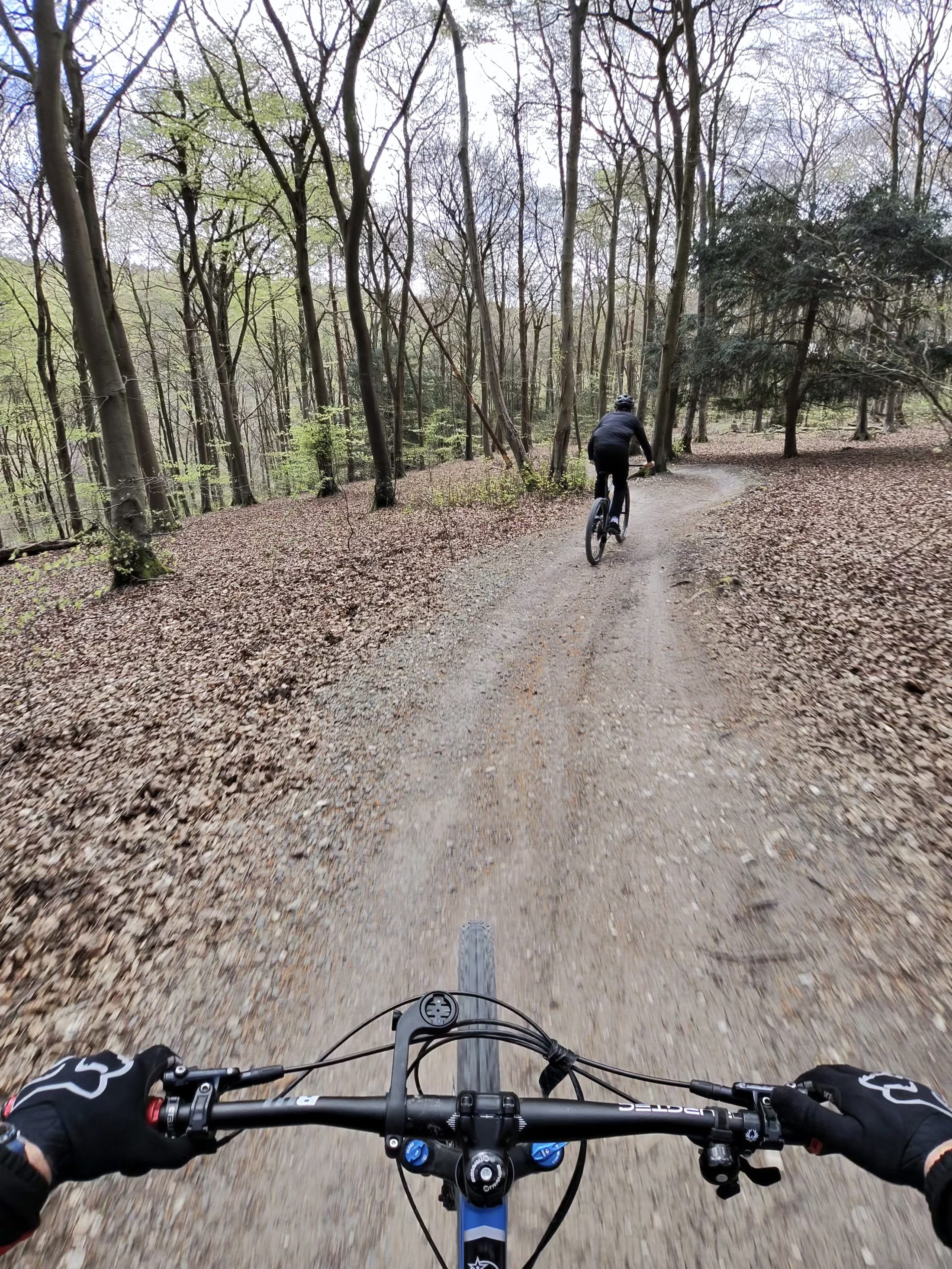 Andy Hooper mountain biking