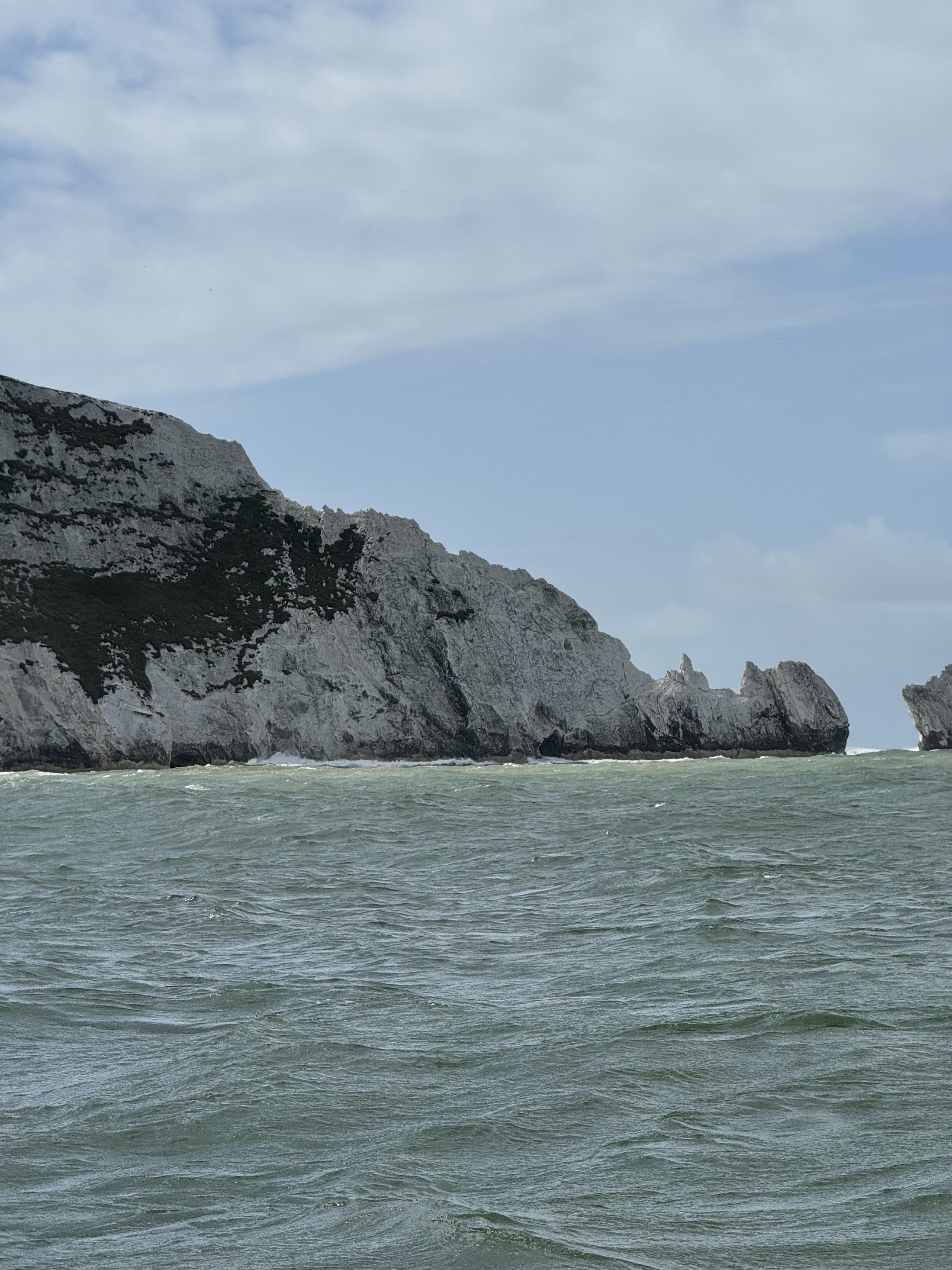 The Needles from the sea
